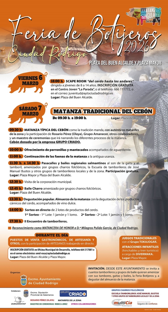 La Feria de Botijeros 2026 recupera a la Matancera de Honor y se une al circuito provincial | Imagen 1