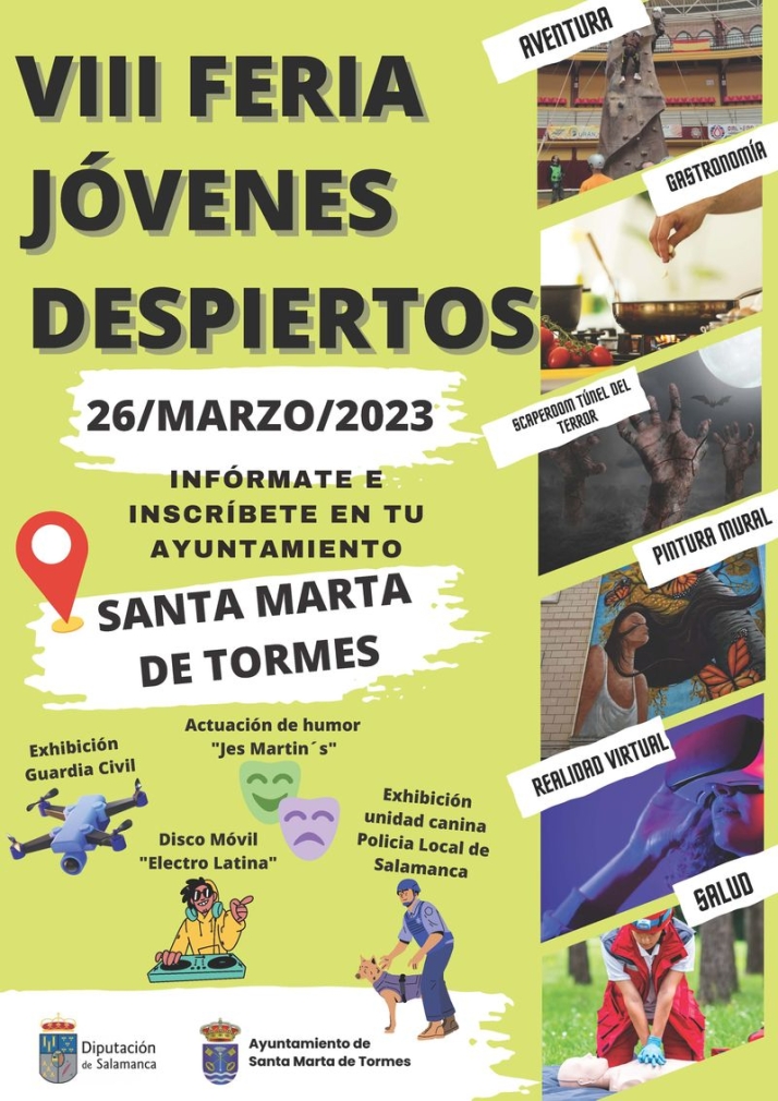 La Feria J&oacute;venes Despiertos se celebrar&aacute; en Santa Marta de Tormes | Imagen 1