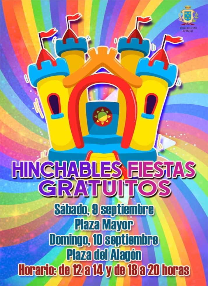 Agenda festiva en B&eacute;jar para este mi&eacute;rcoles 6 de septiembre | Imagen 1
