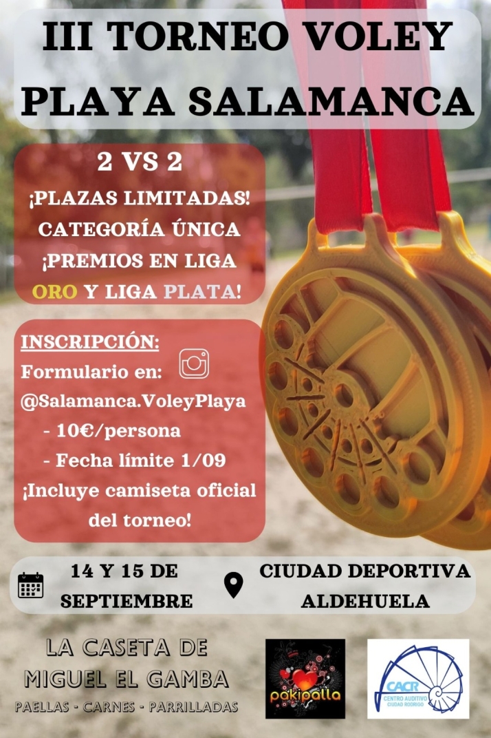 Vuelve a Salamanca el Torneo de Voley Playa en la Ciudad Deportiva de La Aldehuela | Imagen 1