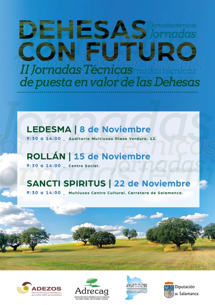 Ledesma, Roll&aacute;n y Sancti Sp&iacute;ritus, escenarios de las II Jornadas T&eacute;cnicas &lsquo;Dehesas con futuro&rsquo;  | Imagen 1