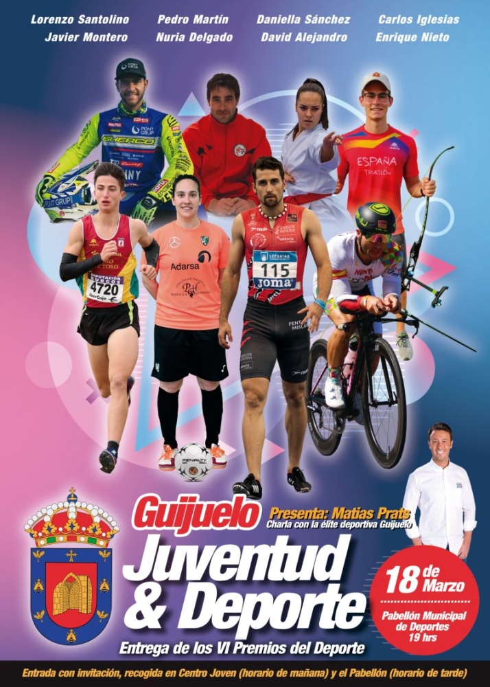 Los Premios del Deporte se entregar&aacute;n el 18 de marzo de la mano de Mat&iacute;as Prats Jr. | Imagen 1