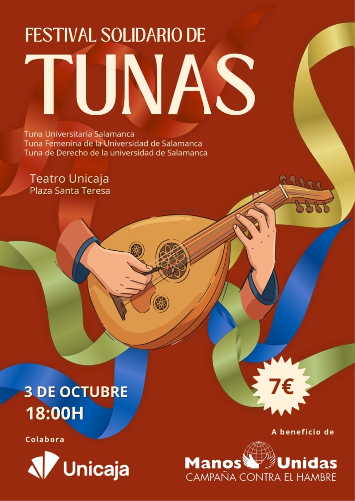Festival de tunas en Salamanca para apoyar los proyectos de Manos Unidas | Imagen 1