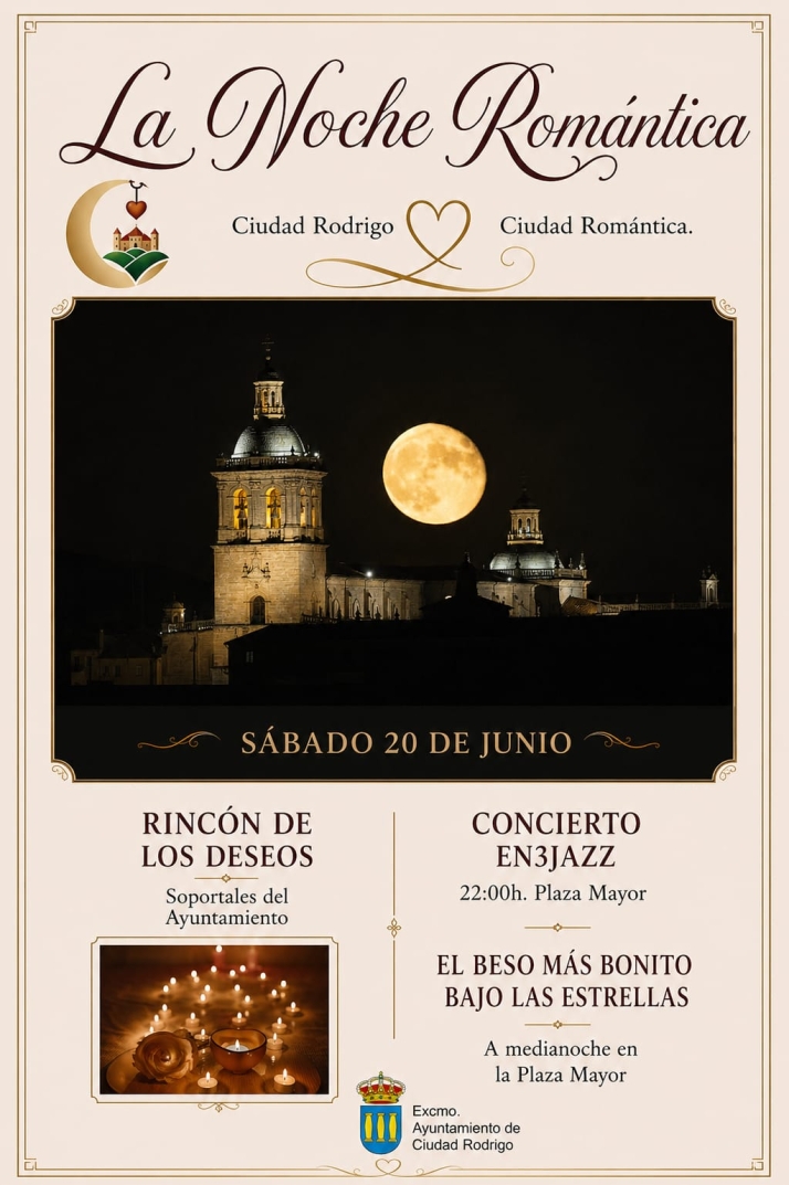 Ciudad Rodrigo celebrará la Noche Romántica, una iniciativa de Los Pueblos Más Bonitos de España | Imagen 1