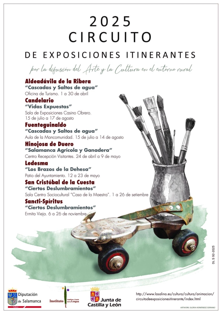 Siete municipios  acoger&aacute;n las exposiciones itinerantes de la Diputaci&oacute;n | Imagen 1