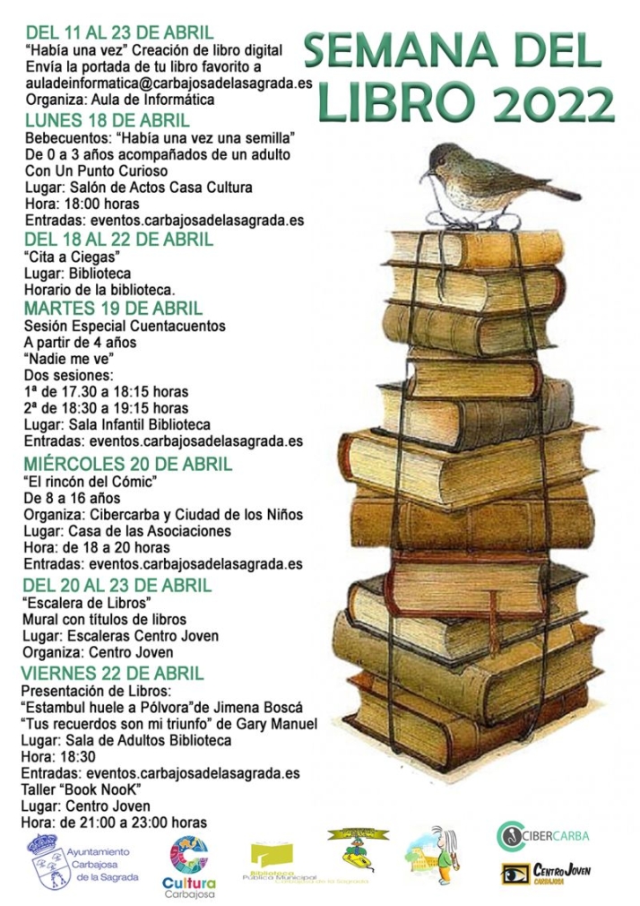 Carbajosa celebra el Día del Libro con diversas propuestas culturales | Imagen 1