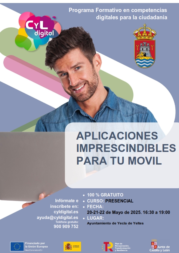 Yecla de Yeltes acoge un curso gratuito sobre aplicaciones imprescindibles para m&oacute;viles | Imagen 1
