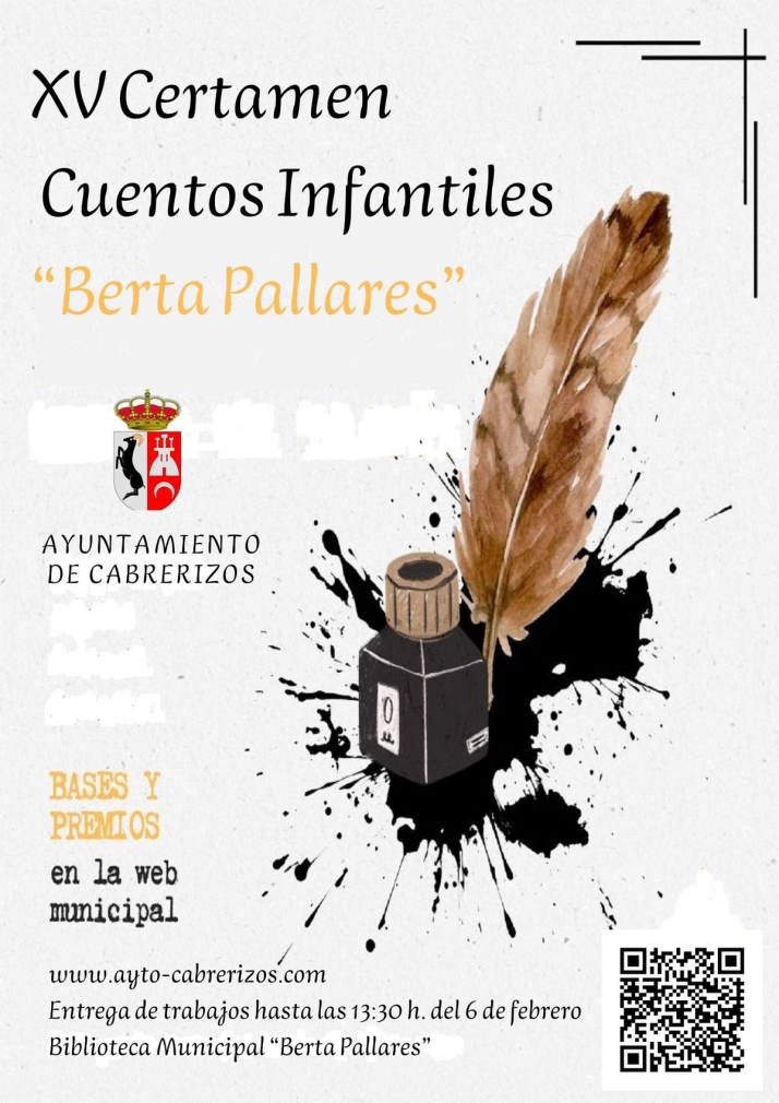Cabrerizos convoca el XV Certamen de Cuentos Infantiles 'Berta Pallares'  | Imagen 1