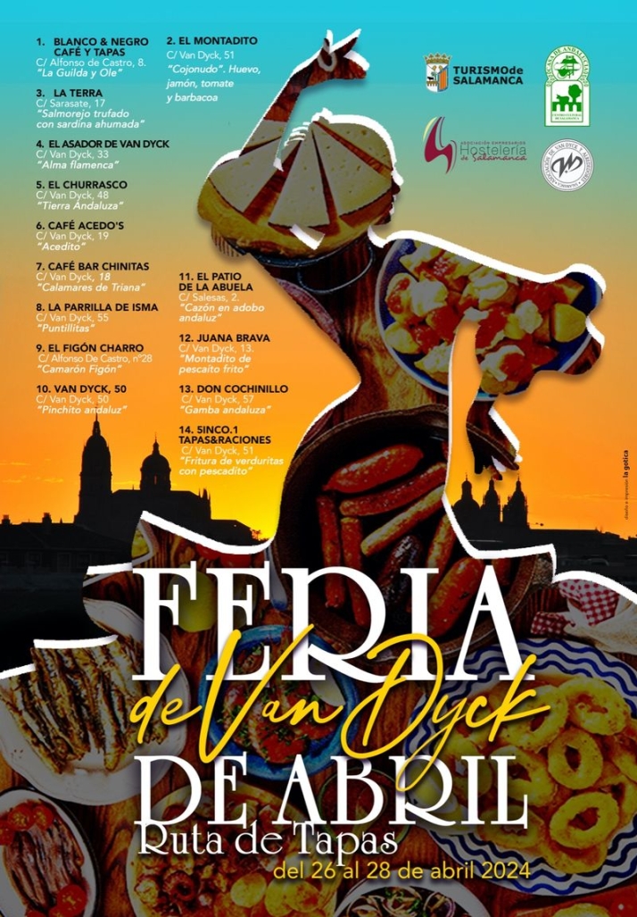 Sevillanas, teatro y deliciosas tapas para celebrar la Feria de Abril en la zona de Van Dyck | Imagen 1