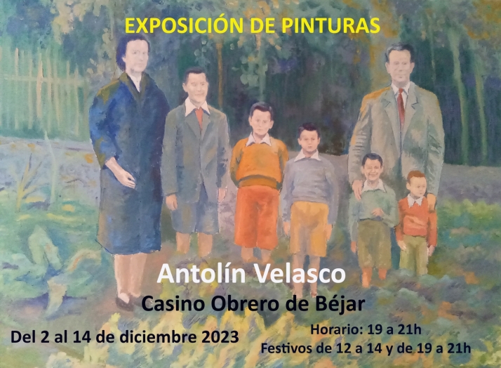 Muestra pict&oacute;rica en el Casino Obrero de B&eacute;jar | Imagen 1