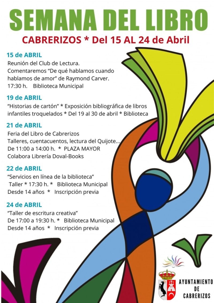 Estas son las actividades por el D&iacute;a del Libro en Cabrerizos | Imagen 1