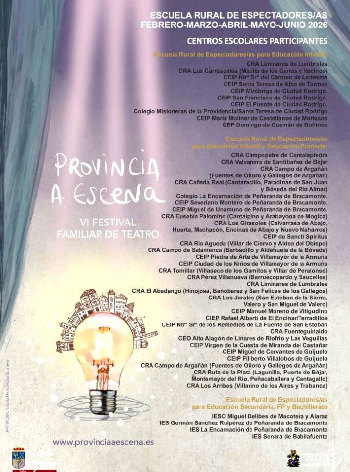 El festival que llevar&aacute; 37 funciones teatrales a escolares de m&aacute;s de 100 municipios salmantinos | Imagen 1