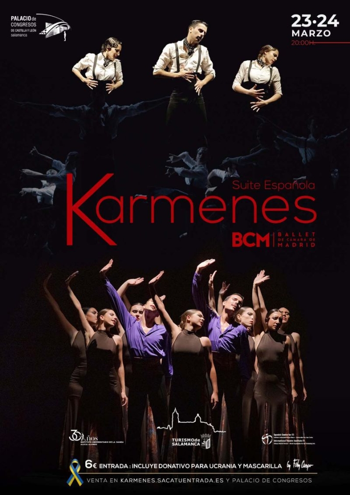 Solo 6 euros para ver el preestreno mundial del espect&aacute;culo &lsquo;Karmenes&rsquo; y ayudar al pueblo de Ucrania | Imagen 1