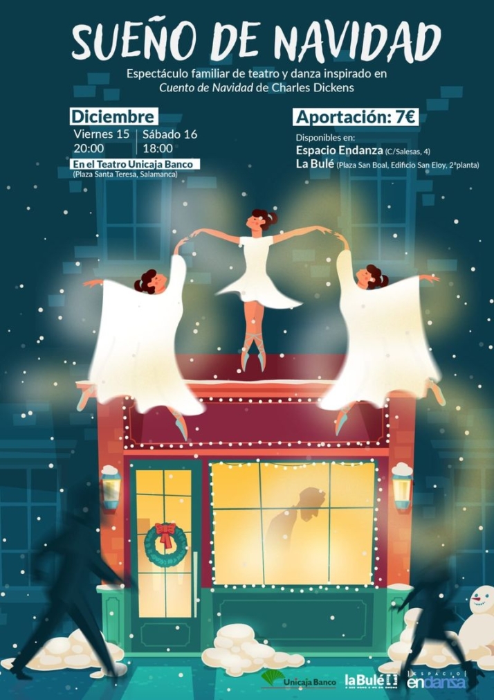 'Sue&ntilde;o de Navidad', el espect&aacute;culo inspirado en el cl&aacute;sico de Dickens que se ver&aacute; en Salamanca | Imagen 1