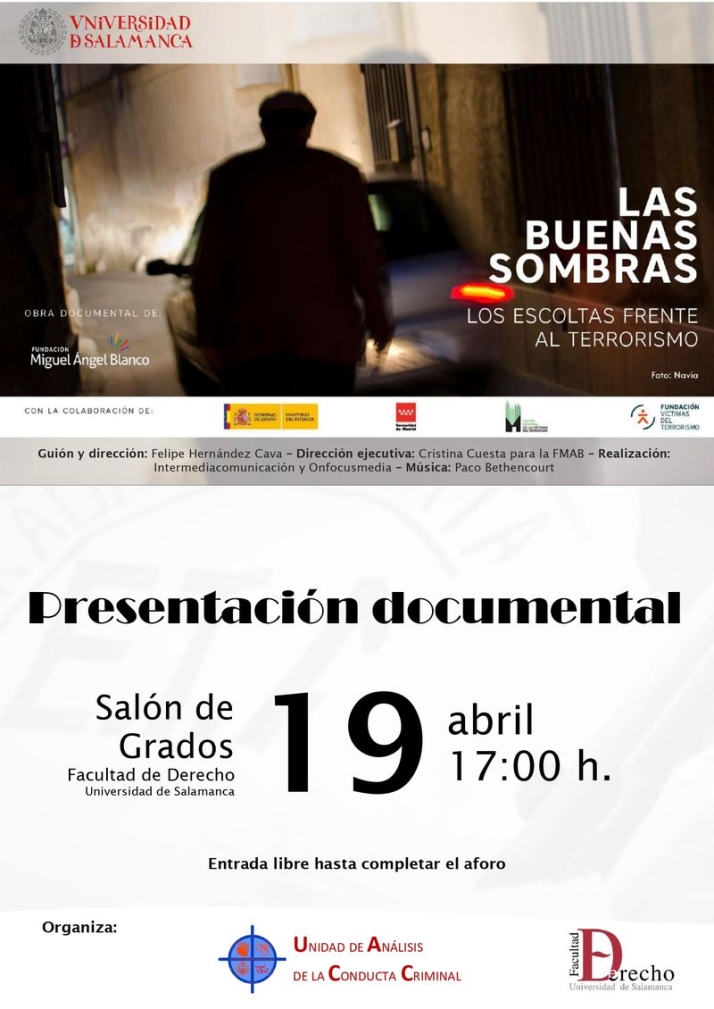 'Las buenas sombras. Los escoltas frente al terrorismo', el documental que se estrena en Salamanca | Imagen 1