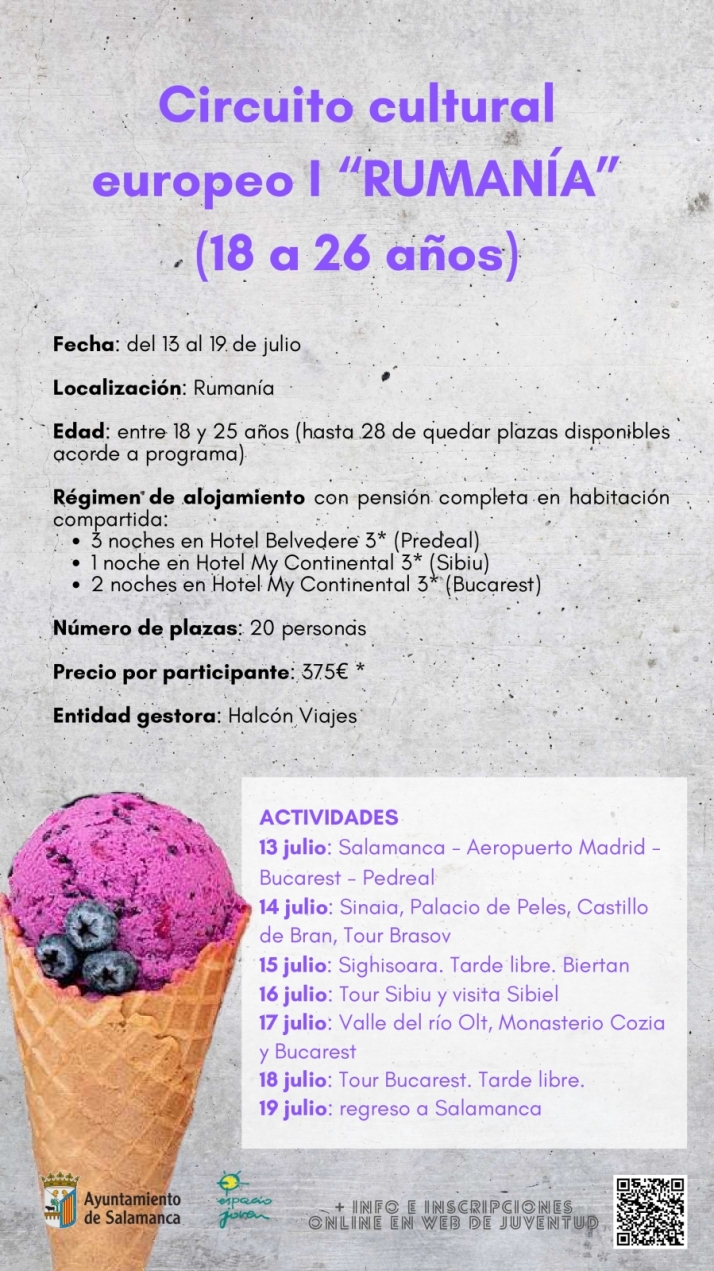 Ruman&iacute;a, Praga, Santander... destinos de los viajes del 'Verano Joven' del Ayuntamiento | Imagen 5