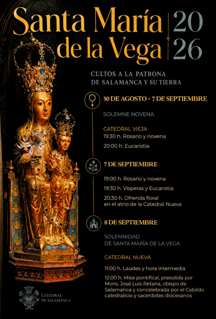La Catedral de Salamanca inicia este domingo la novena en honor a la Virgen de la Vega | Imagen 1