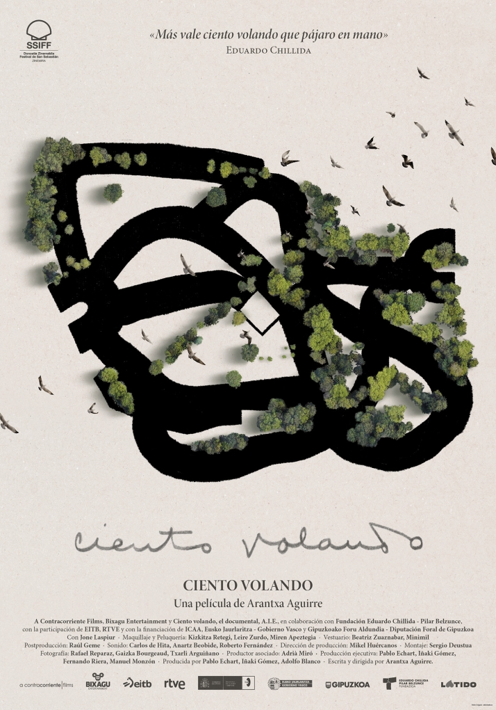 'Ciento volando', documental de A. Aguirre sobre el Arte de Chillida | Imagen 1