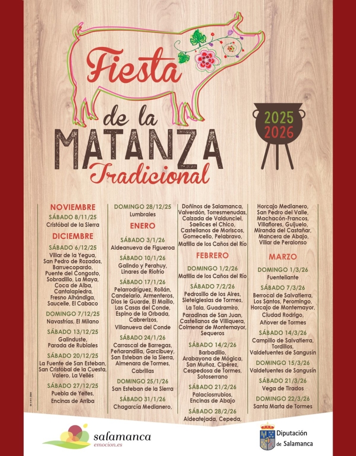 V&Iacute;DEO Y FOTOS | La matanza tradicional, el gran reclamo tur&iacute;stico de invierno en 92 pueblos salmantinos | Imagen 1