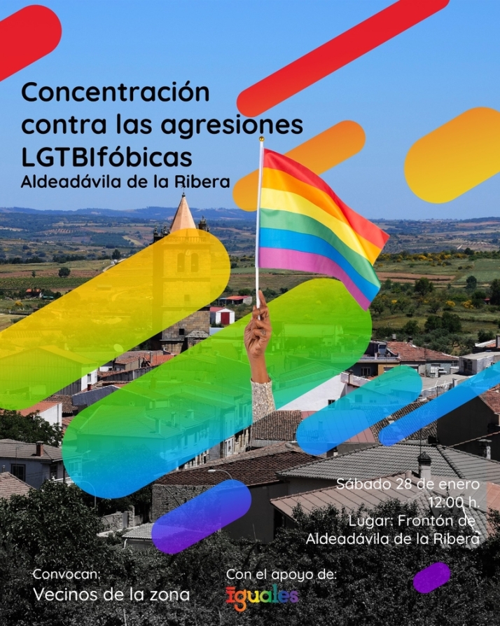 Convocada una manifestaci&oacute;n en Aldead&aacute;vila contra la agresi&oacute;n hom&oacute;foba sufrida por una persona la noche de Reyes  | Imagen 1