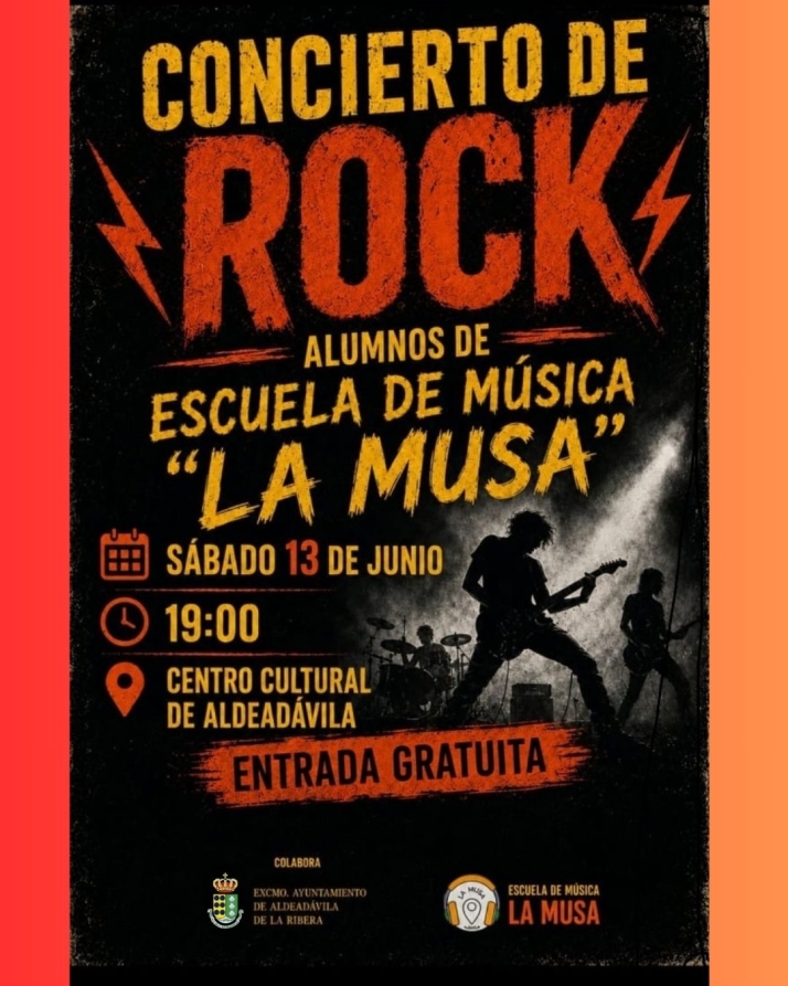 Aldead&aacute;vila acoger&aacute; el concierto de clausura del curso de la Escuela de M&uacute;sica Moderna 'La Musa' | Imagen 1