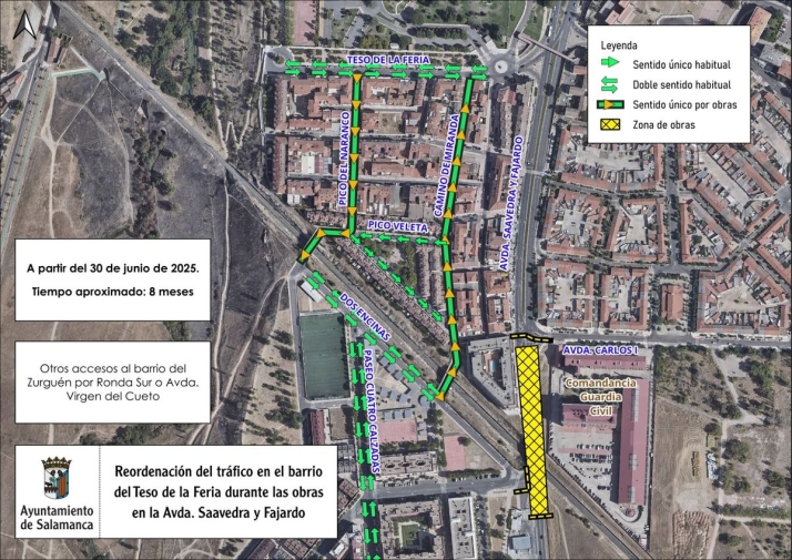 La avenida Saavedra y Fajardo cierra durante ocho meses por obras de Adif | Imagen 1