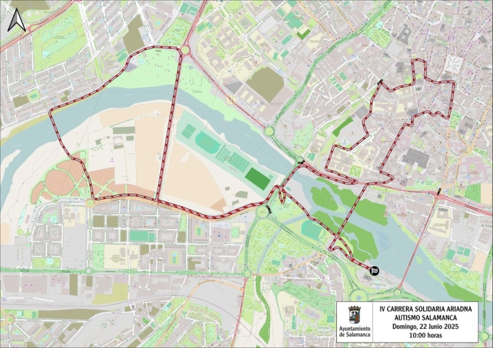 Dos carreras populares provocan cortes de tr&aacute;fico este fin de semana en Salamanca | Imagen 2
