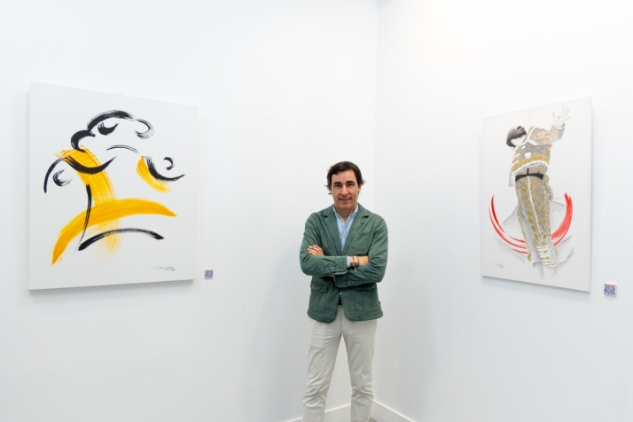 El salmantino David Garc&iacute;a se estrena en solitario con una oda pict&oacute;rica a Salamanca, la dehesa y el toro bravo: "Hay que dejar atr&aacute;s ideolog&iacute;as y disfrutar" | Imagen 1