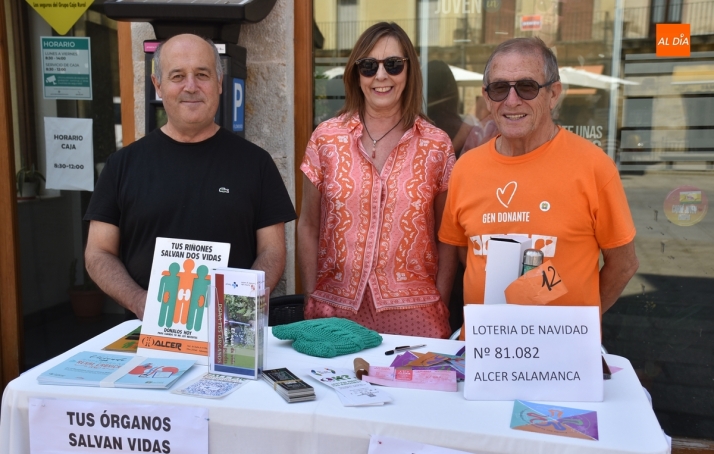 ALCER fomenta en plena Plaza Mayor la donaci&oacute;n de &oacute;rganos | Imagen 1