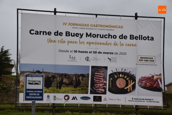 Las Jornadas de Carne de Buey Morucho se promocionan junto al centro hist&oacute;rico | Imagen 1