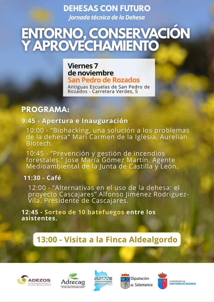 El futuro de la dehesa salmantina a debate en tres jornadas t&eacute;cnicas durante el mes de noviembre | Imagen 2