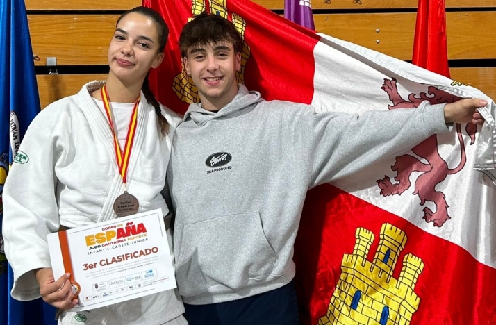 El reci&eacute;n creado C.D. Judo Club Salamanca brilla en el panorama nacional con un oro y un bronce | Imagen 1