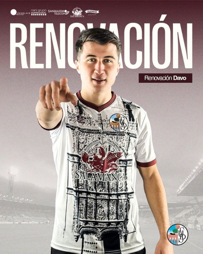 El Salamanca UDS renueva a Davo para la temporada 2026/27  | Imagen 1