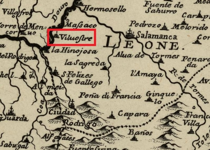 El castillo de Vilvestre, viejo vig&iacute;a de la frontera | Imagen 1