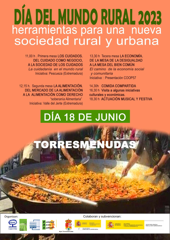 Torresmenudas acoger&aacute; el 18 de junio la celebraci&oacute;n del D&iacute;a del Mundo Rural | Imagen 1