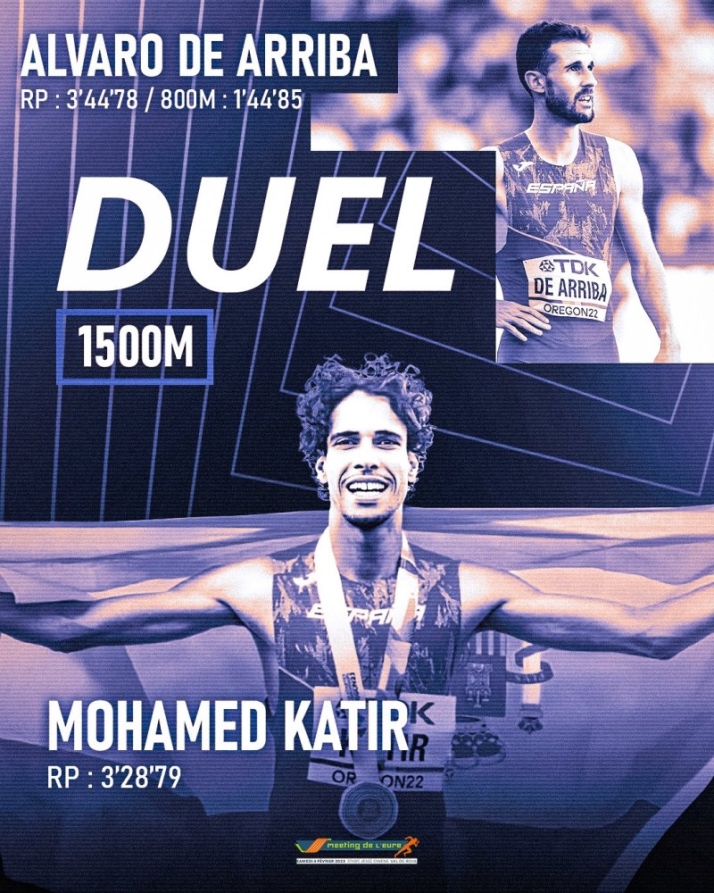 &Aacute;lvaro de Arriba inicia este s&aacute;bado en Francia su nueva etapa en los 1.500 metros | Imagen 1