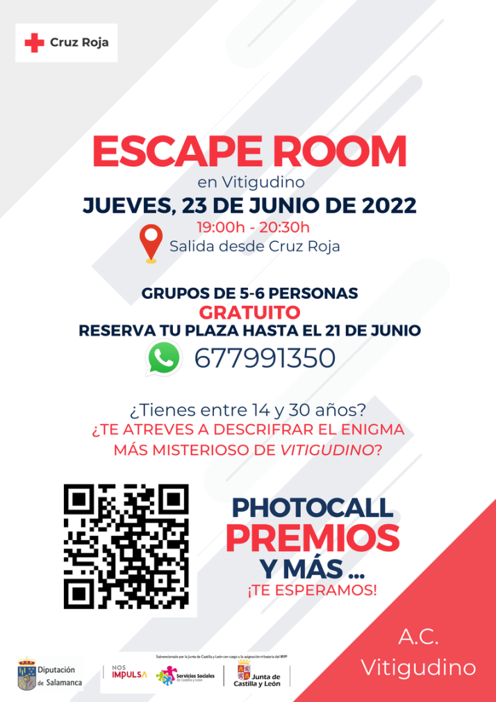 Cruz Roja en Vitigudino organiza una actividad muy especial para darse a conocer entre los jóvenes | Imagen 1