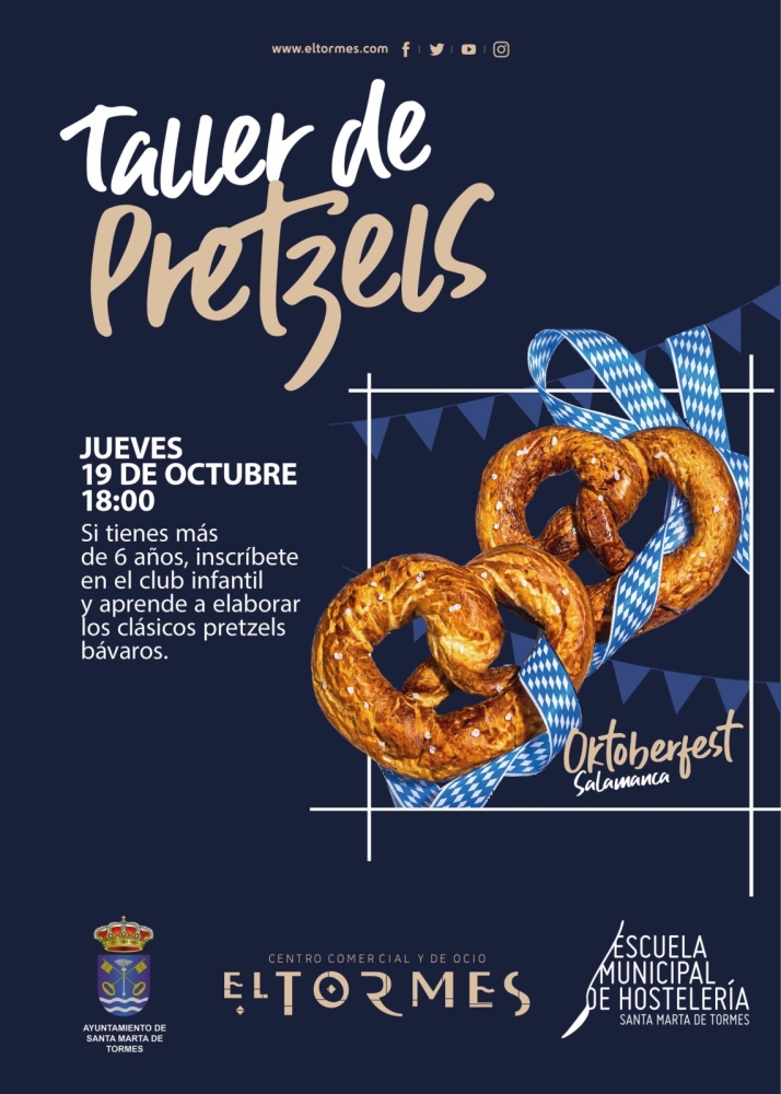 Taller de Pretzels para los ni&ntilde;os en centro comercial El Tormes&nbsp; | Imagen 1