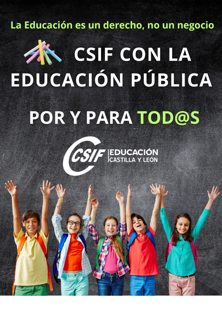 CSIF lanza una campa&ntilde;a a favor de la matriculaci&oacute;n en los centros p&uacute;blicos | Imagen 1