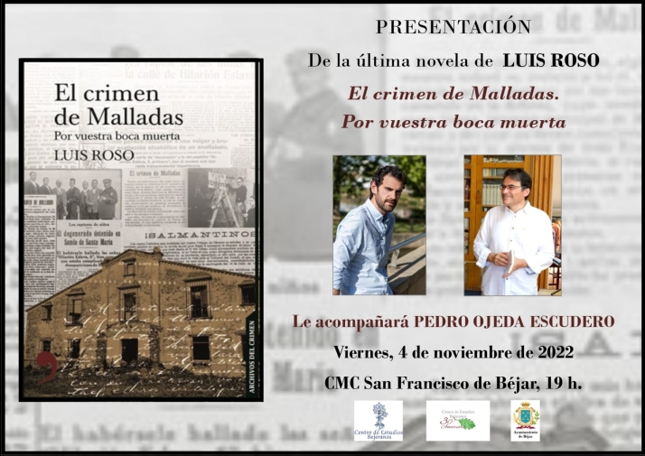Luis Roso presentar&aacute; en B&eacute;jar su &uacute;ltimo trabajo | Imagen 1