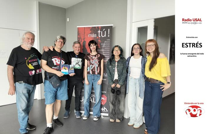 Entrevista a ESTRÉS en Viviendo en la era pop (Radio USAL)