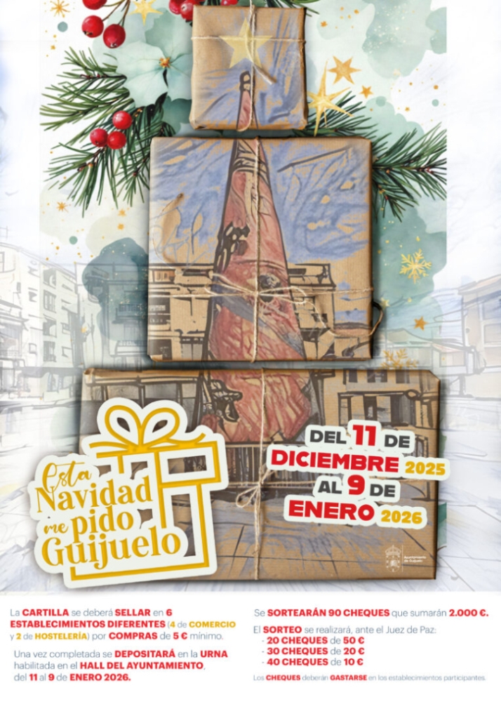 Guijuelo repartir&aacute; 2.000 euros en premios con la campa&ntilde;a de impulso al comercio local | Imagen 1