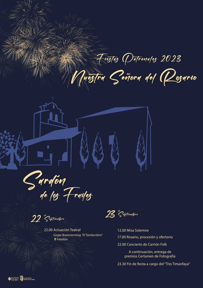 Sard&oacute;n de los Frailes celebra el pr&oacute;ximo fin de semana las fiestas en honor a la Virgen el Rosario | Imagen 1