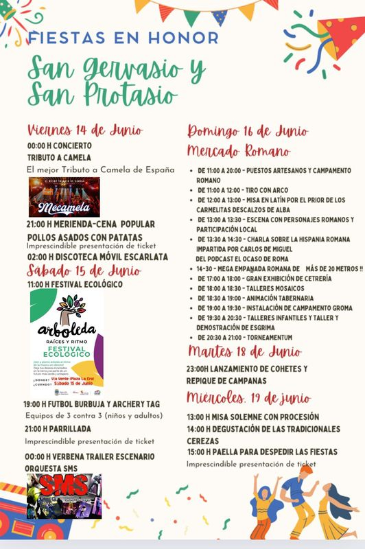 El tributo a Camela y un Mercado Romano centran las miradas de las fiestas de Sieteiglesias | Imagen 2