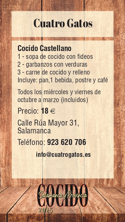 D&oacute;nde comer el mejor cocido en Salamanca | Imagen 13