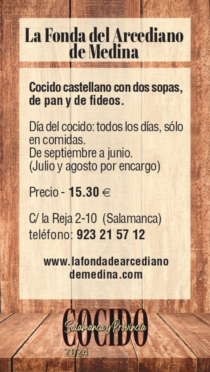 Disfruta el mejor cocido de Salamanca: lista de establecimientos y precios | Imagen 4