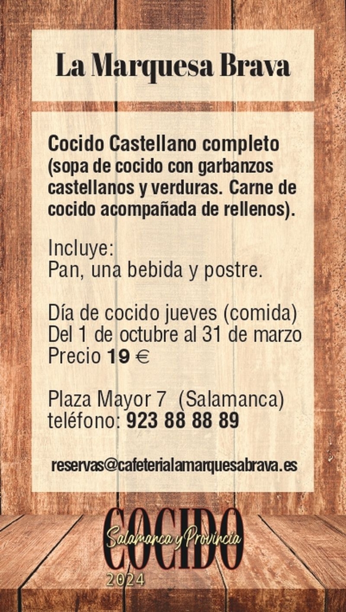 Disfruta el mejor cocido de Salamanca: lista de establecimientos y precios | Imagen 10