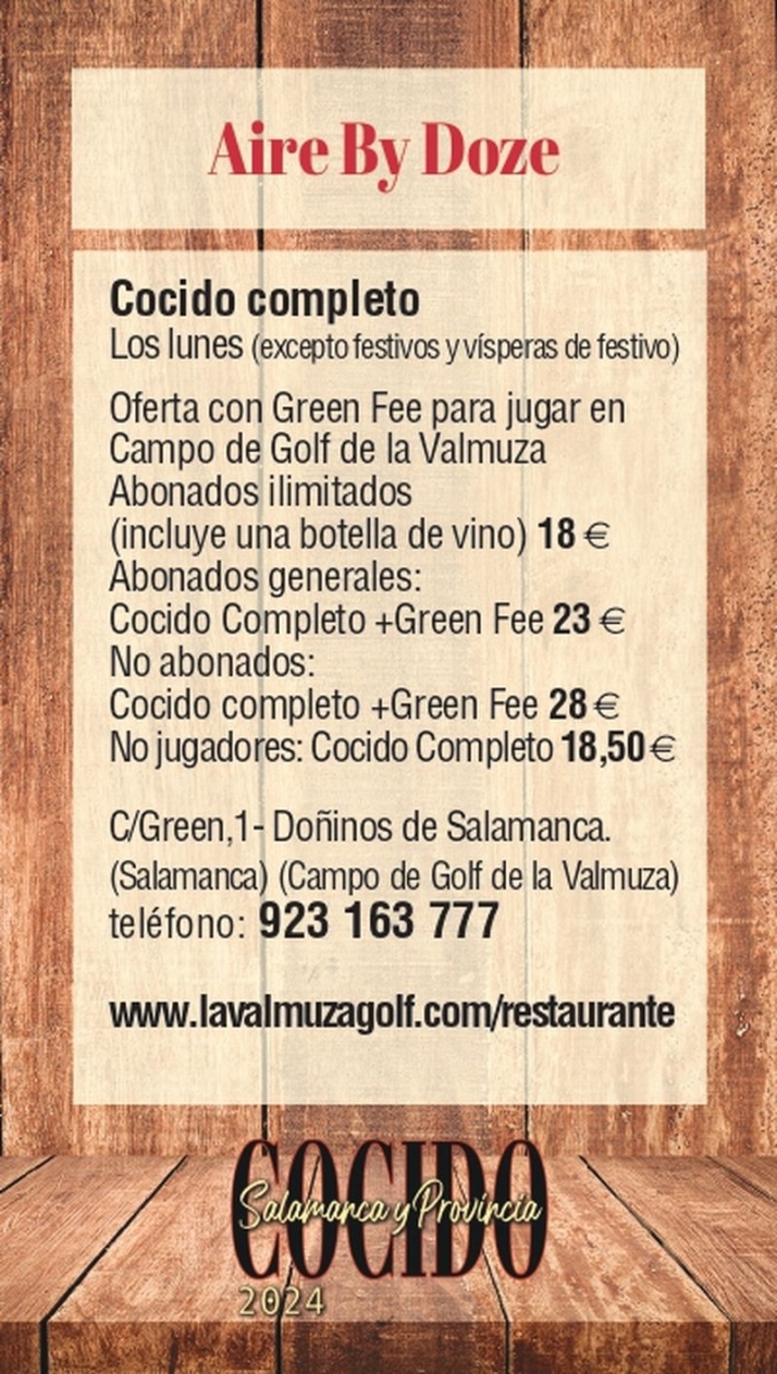 Disfruta el mejor cocido de Salamanca: lista de establecimientos y precios | Imagen 16