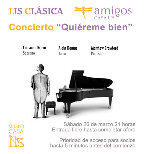 'Qui&eacute;reme bien', el concierto de m&iacute;ticas arias de &oacute;pera y piezas de zarzuela que podr&aacute;s disfrutar en la Casa Lis | Imagen 1