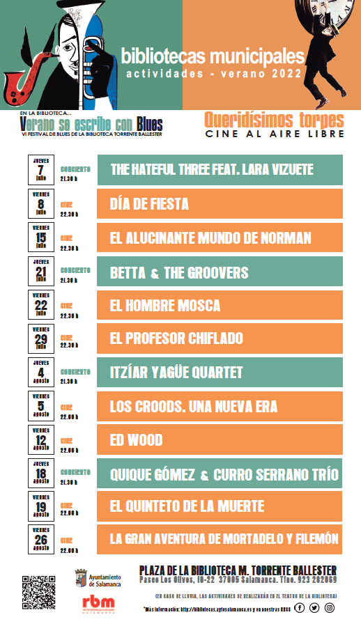 El Festival de Blues y el cine al aire libre vuelven a la plaza de la Torrente Ballester | Imagen 1